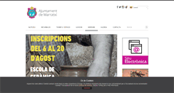 Desktop Screenshot of marratxi.es